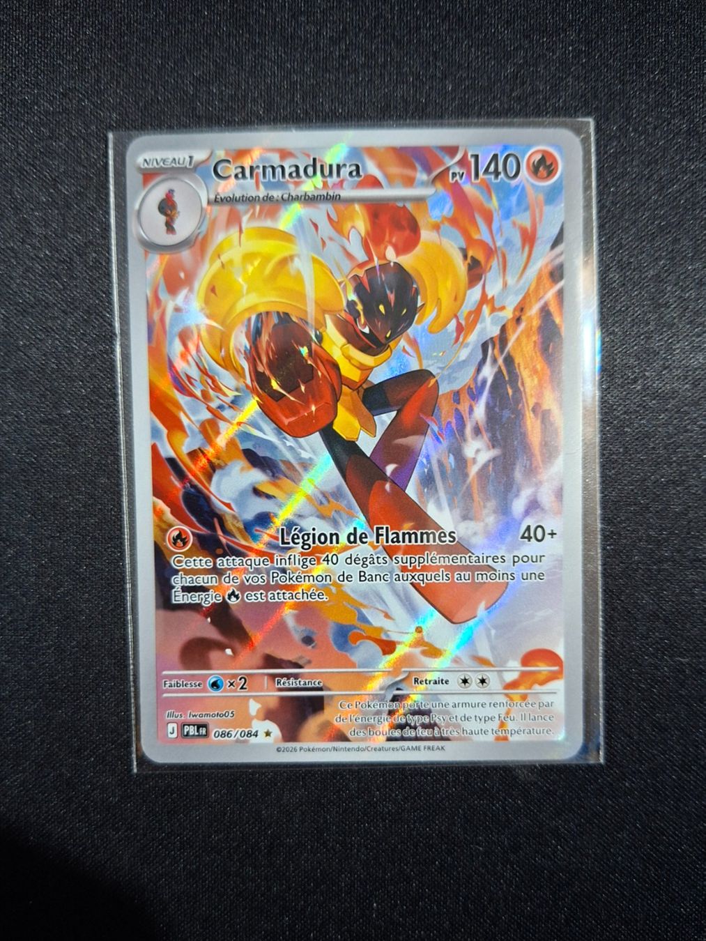Pokémon Carte collezionabili: Pokémon Carmadura AR 086/084 - FR – Nuovo (secondo la descrizione) da Valeyres-sous-Rances venduto da gegg