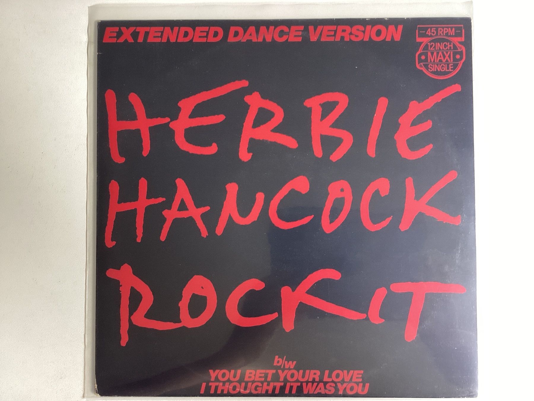 Vinyles: Herbie Hancock Maxi-Single - Rock It – D'occasion à Gutenswil par Hamzian