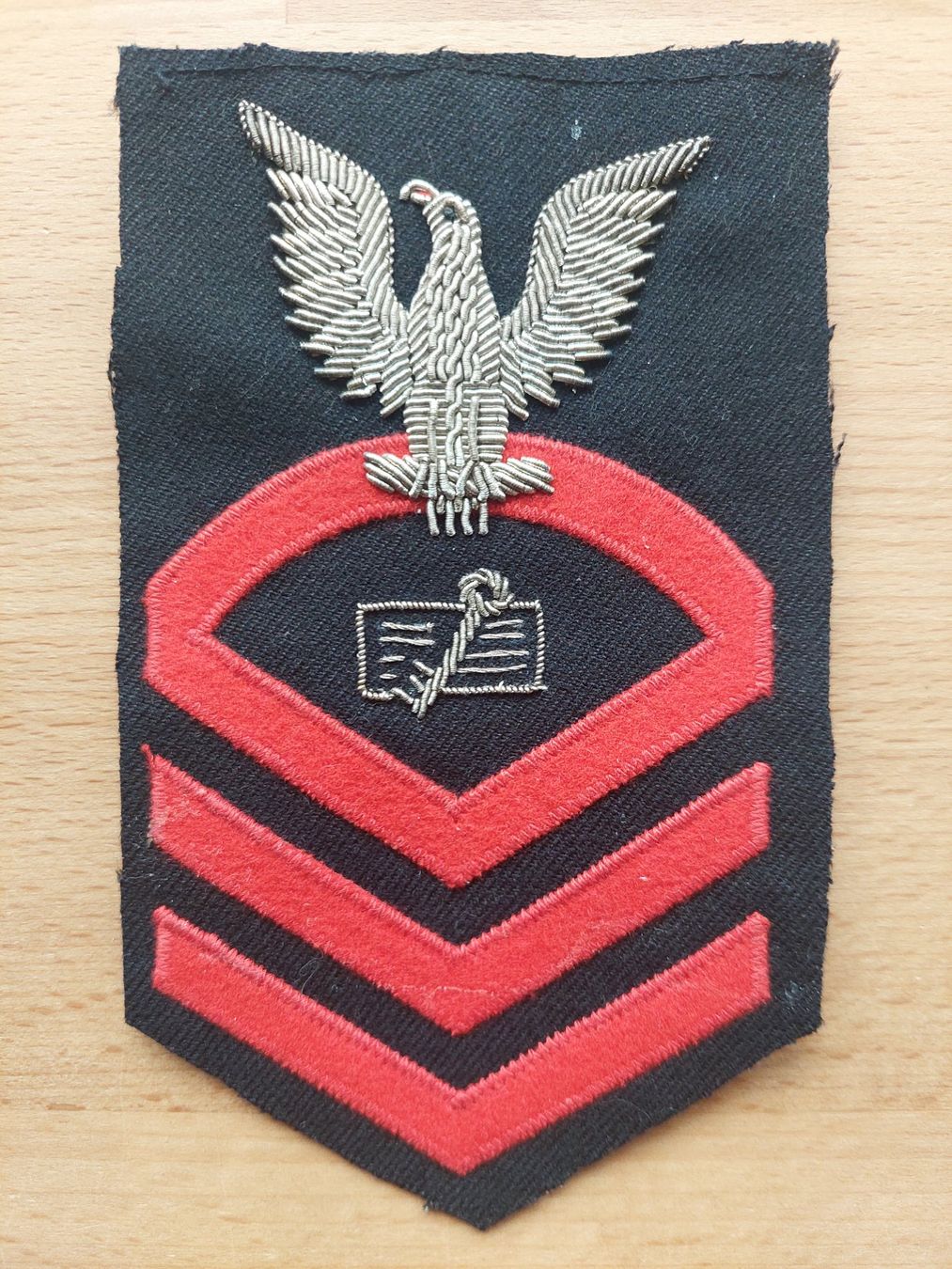 US Army Uniformi: Orig. Stoffabzeichen U.S. Navy 2. Weltkrieg – Usato da Obfelden venduto da Foto_Bild_Kunst_Buch