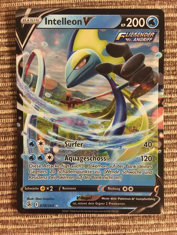 Pokemon Intelleon V Fusions Angriff (Neu (gemäss Beschreibung)) in ...