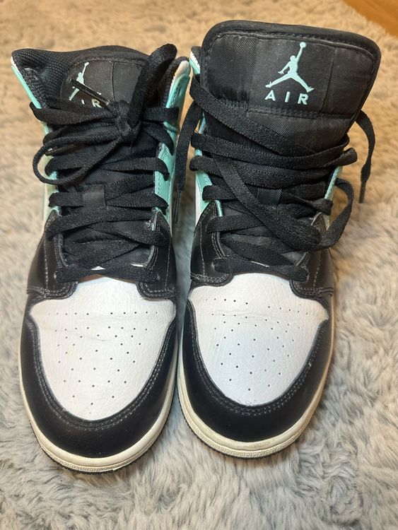 Jordan Chaussures femmes: Nike Air Jordan 1 Mid Türkis Gr. 37.5 – Neuf (Voir description) à Zürich par eli_b8mz 3