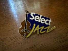 Select Jazz Anstecknadel Kontrabass gebraucht Zustand