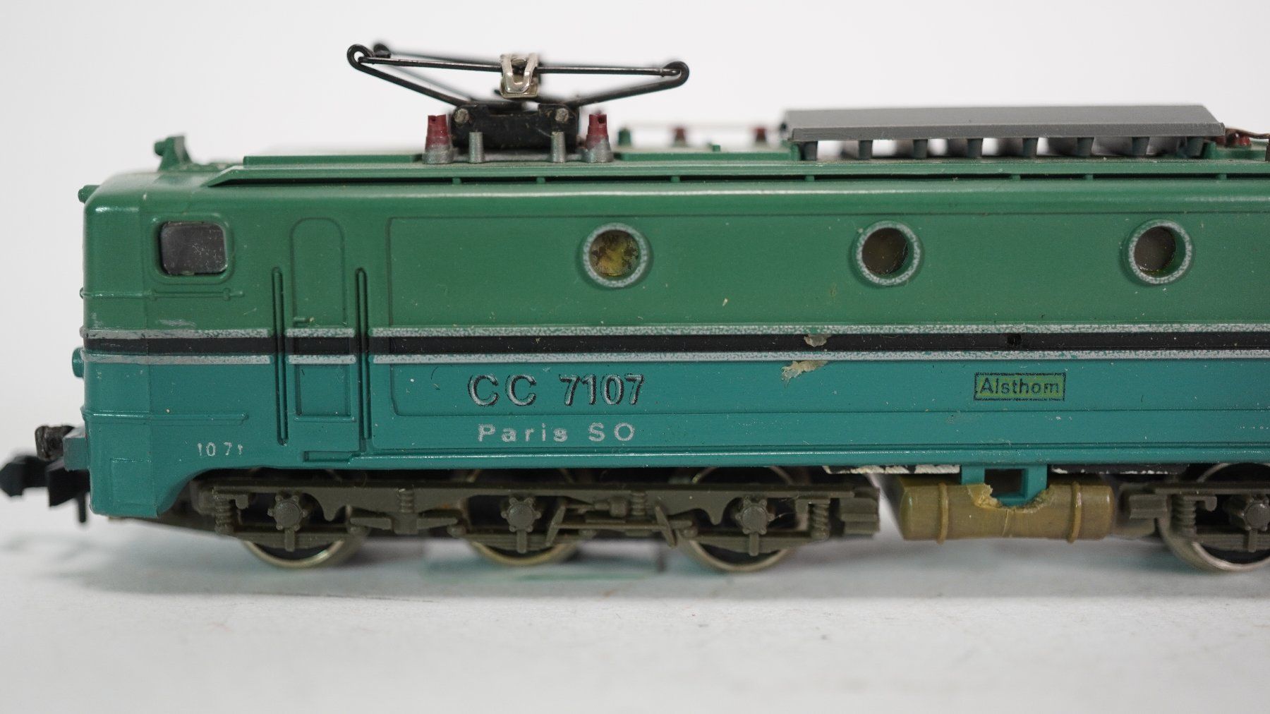Arnold Modelleisenbahnen: e37 Spur N Arnold SNCF BR CC 7107 E-Lok – Gebraucht aus Thun von evinka_gmbh 7