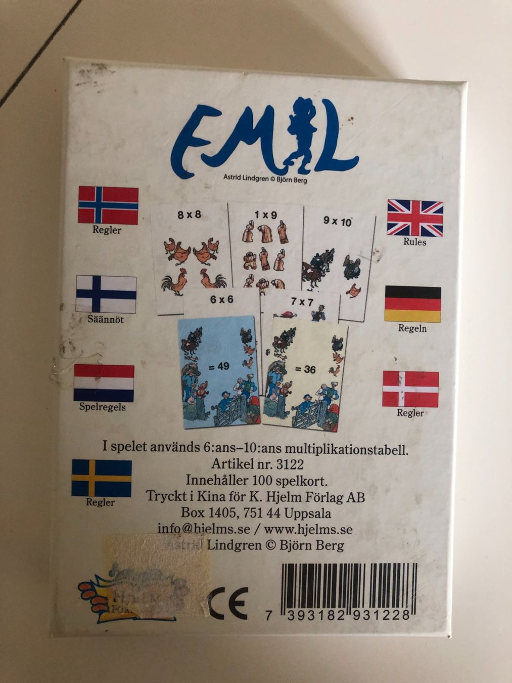 Spiele: Emils Multiplikationsspiel – Gebraucht aus Bassersdorf von sammelfloh 5