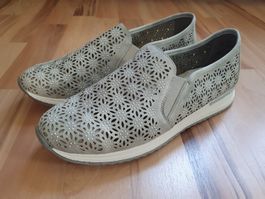 Remonte Damenschuhe Gr. 40, Sneaker, beige, Sommerschuhe