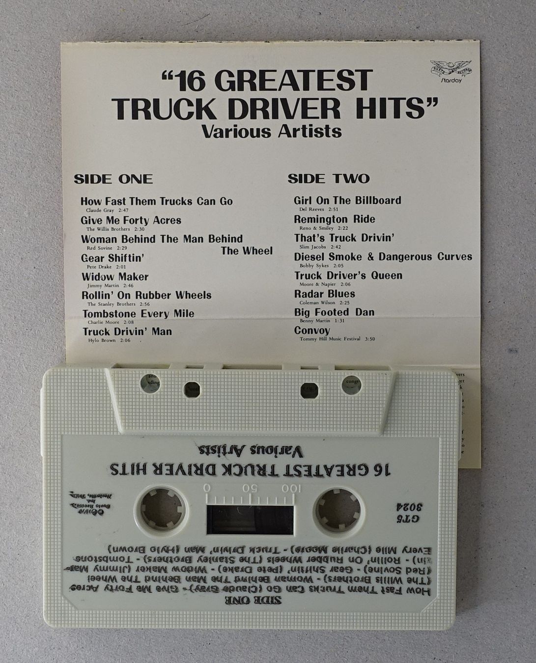 Musicassette: 16 Greatest Truck Driver Hits – Usato da Sessa venduto da discoverymedia 1