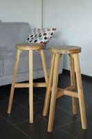 Barhocker (2x), Holz, guter Zustand, IKEA
