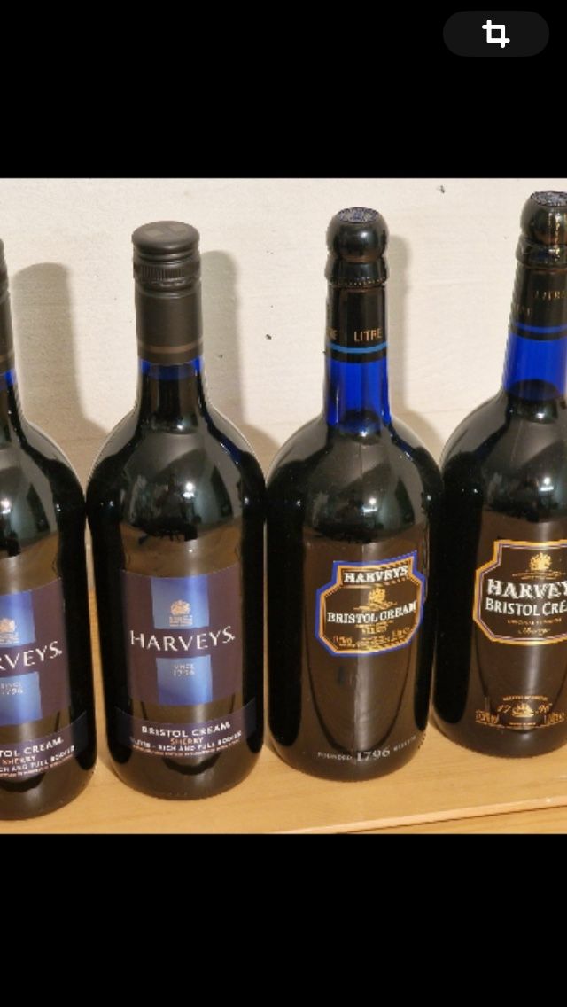 Spirituosen: 4 Harveys Bistrol Cream Sherry – Neu (gemäss Beschreibung) aus Wienacht-Tobel von martin156800