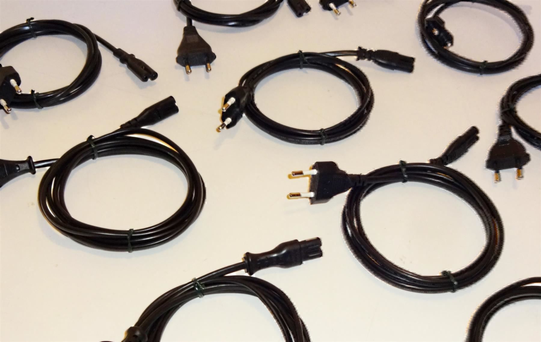 Kabel: Netzkabel 1,5 m C7-T26 - 10 Stück - – Gebraucht aus St. Gallen von WWL