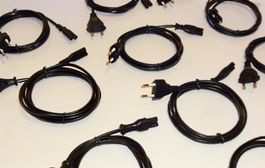 Netzkabel 1,5 m C7-T26 - 10 Stück -
