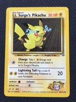 Pokémon - Lt. Surge's Pikachu - GH 81 - Gym Heroes - EN -