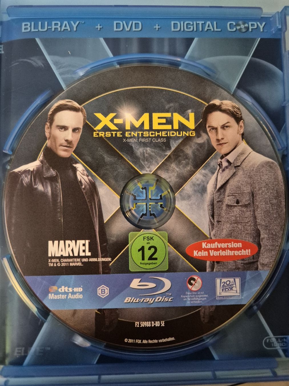 Alle DVDs: X-Men - Erste Entscheidung Blu-Ray – Gebraucht aus Lindau von Hammy0740 2