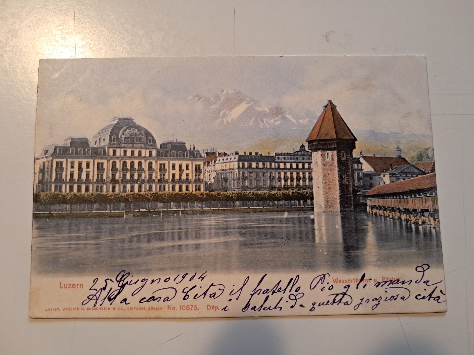 Cartes postales: Lucerna bellissima – D'occasion à Gorduno par ema_7yhp
