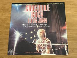 Elton John Crocodile Rock 7“ Japan
