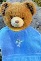 Lätzli bestickt, Delfin 2