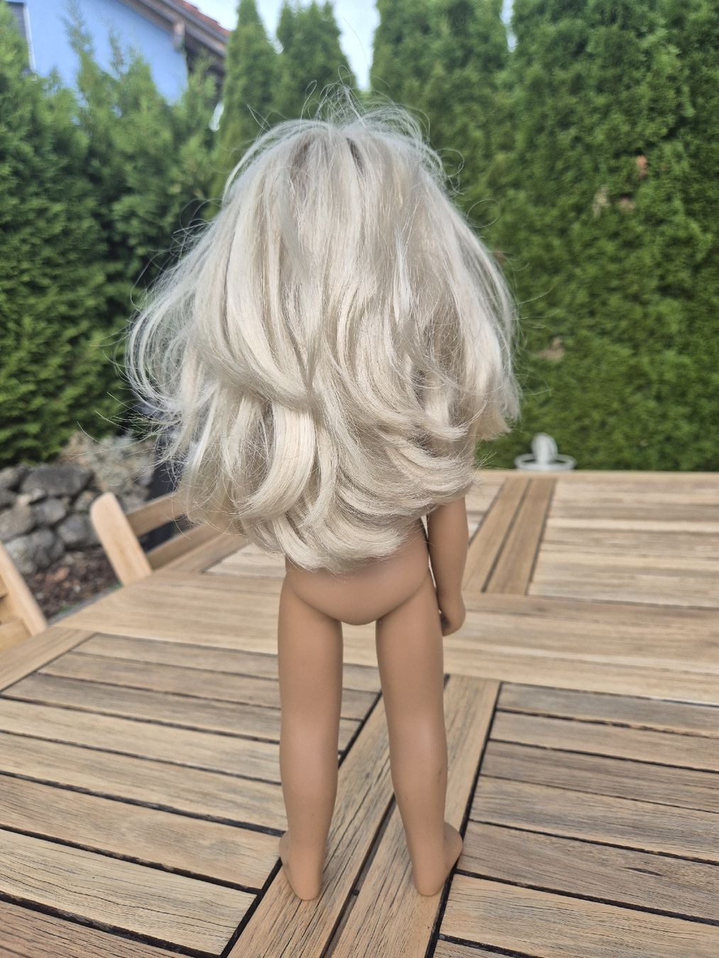 Sasha Morgenthaler Bambole: sasha puppe blond Gingham blue dress  – Usato da Farvagny-le-Grand venduto da Grapeful88 7