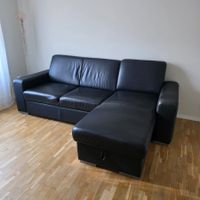 Eck-Bettsofa Leder von Möbel Pfister mit Stauraum