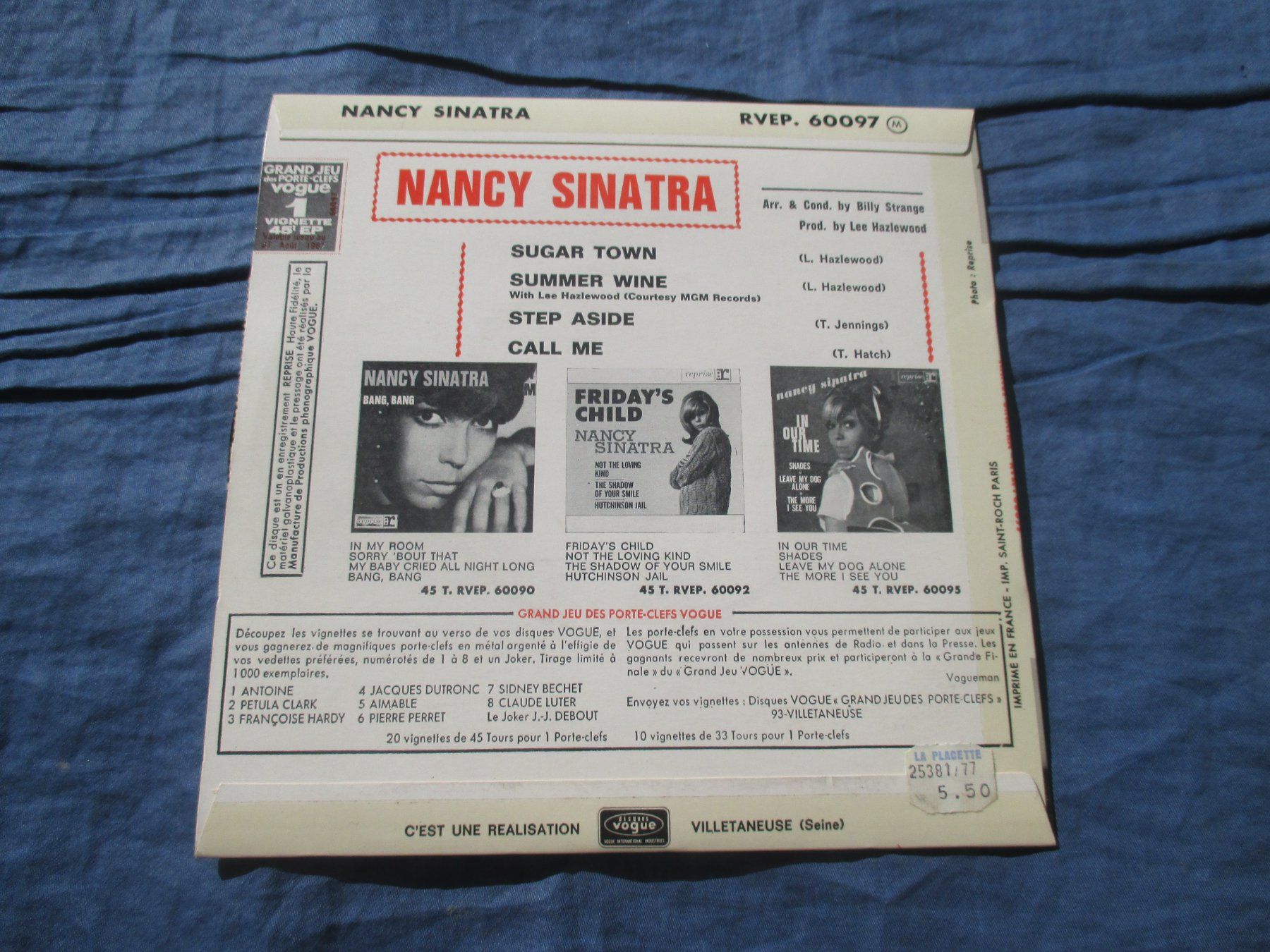 Schallplatten: Nancy Sinatra EP Sugar Town – Gebraucht aus Colombier NE von Nevenma 1