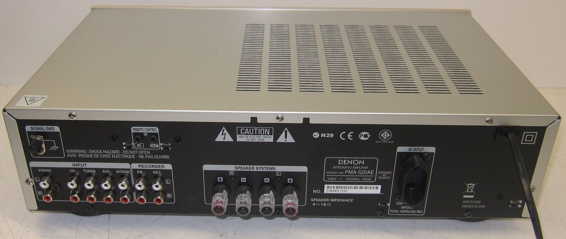 Denon Verstärker: Denon Verstärker PMA-520AE Silber – Gebraucht aus Männedorf von livesteam 1