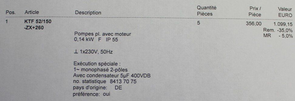 Riscaldamento: Pompe Brinkmann neuve – Nuovo (secondo la descrizione) da Le Locle venduto da gaf_6r8h 8