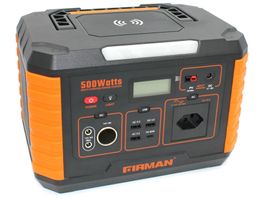 Firman Powerstation 500 Watt, Stromspeicher - 519Wh