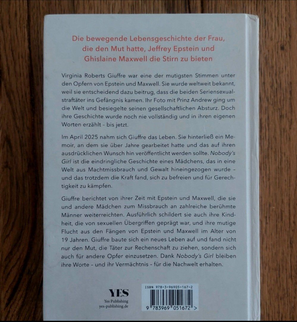 Libri: Nobodys Girl – Usato da Aarau Rohr venduto da meeruisland 2