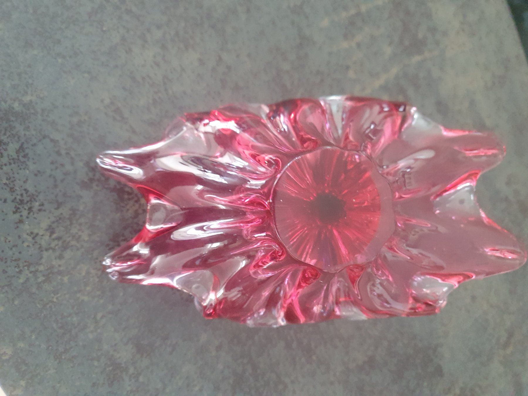 Tutte le decorazioni: Glaskorb rosa Sternform mit Henkel Dekoration – Usato da Reinach venduto da 3Guggerli 3