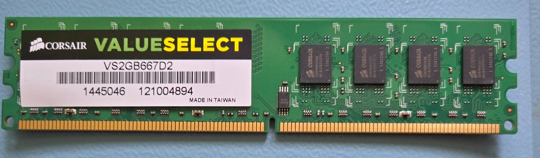 Corsair Memoria / RAM: CROSSAIR ValueSelect RAM Speicherkarte 2 Stück – Nuovo (secondo la descrizione) da Einsiedeln venduto da y-tronic 1