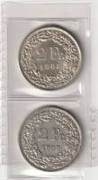 2 x 2 Franken 1955 und 1965