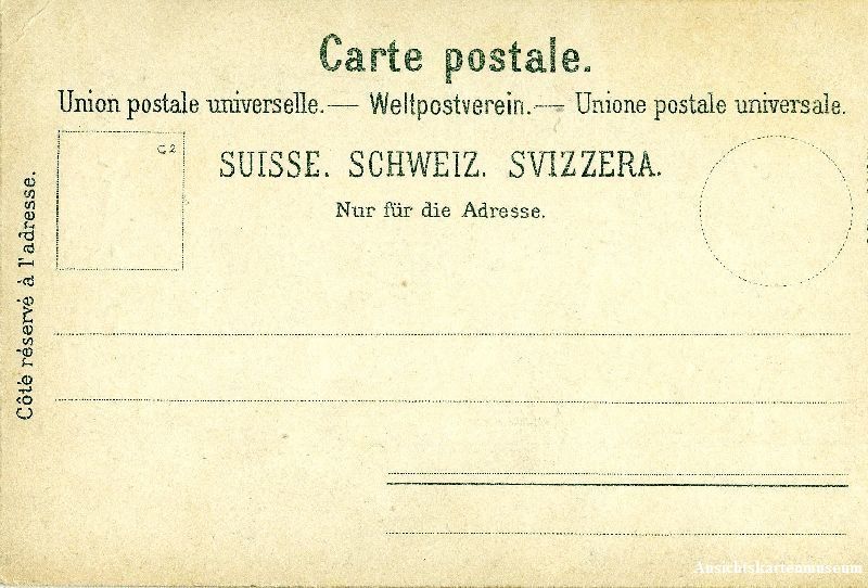 Cartoline postali: Appenzeller Landsgemeinde - Litho c1900 – Usato da Emmenbrücke venduto da teestube 1