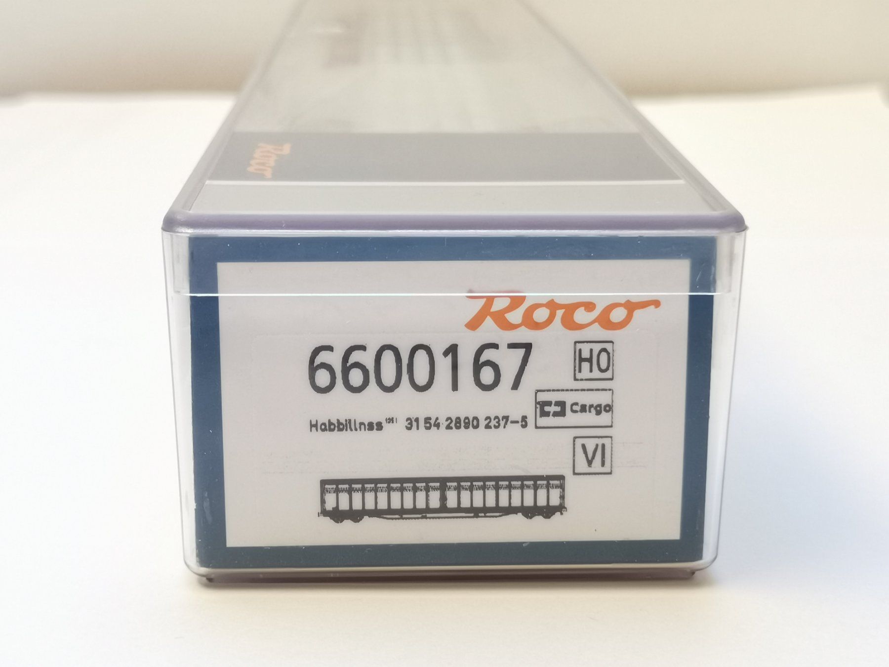 Roco Modellini di ferrovie: Roco 6600167 Schiebewandwagen CD Cargo – Nuovo e nell'imballaggio originale da Allschwil venduto da H0-Bahner