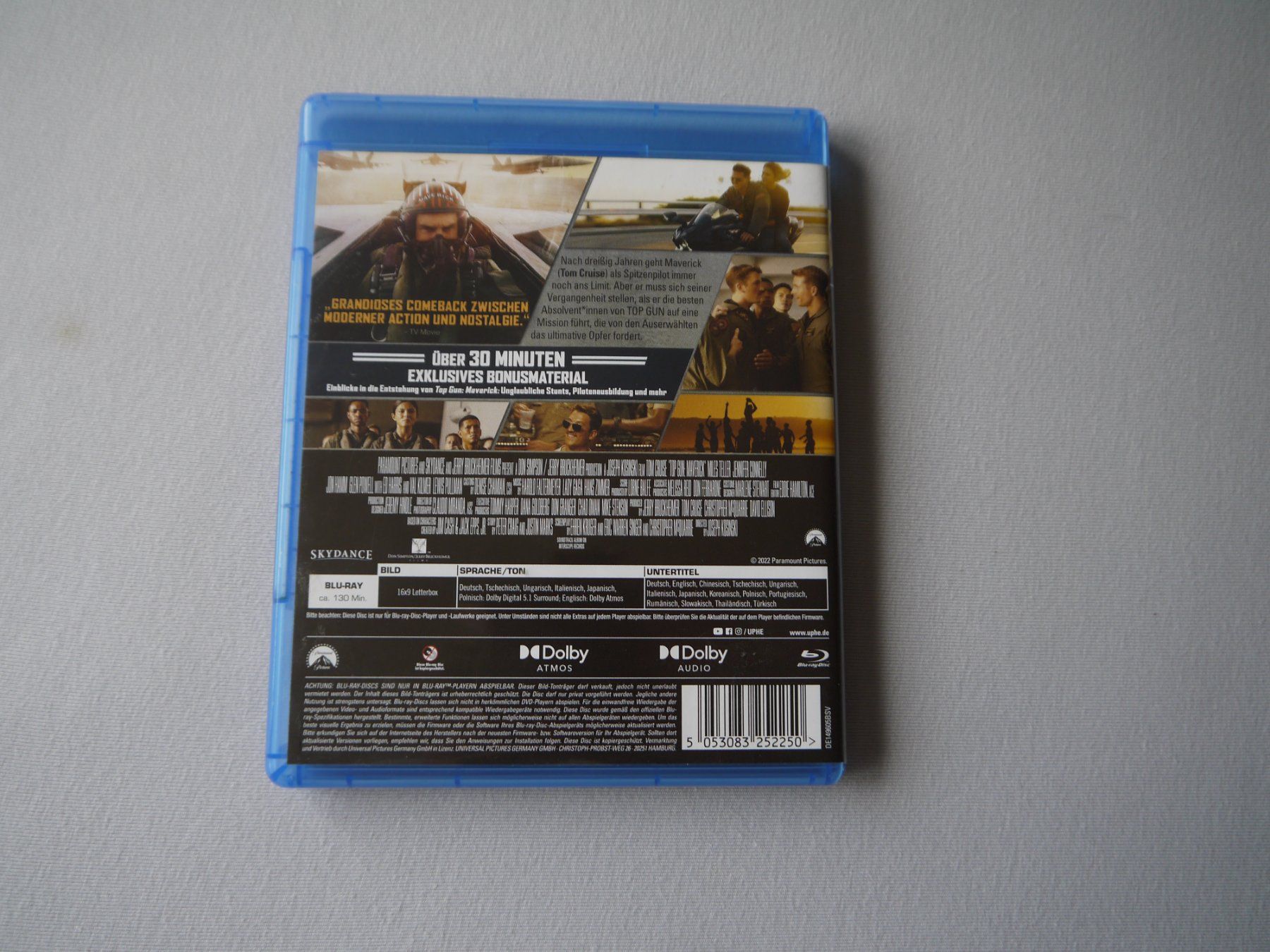 Tous les DVDs: TOP GUN MAVERICK - Tom Cruise – D'occasion à Hagendorn par Blaf 1