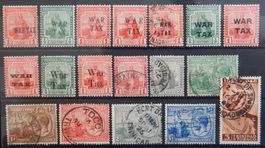 Trinidad und Tobago British Lot mit alten Werten II