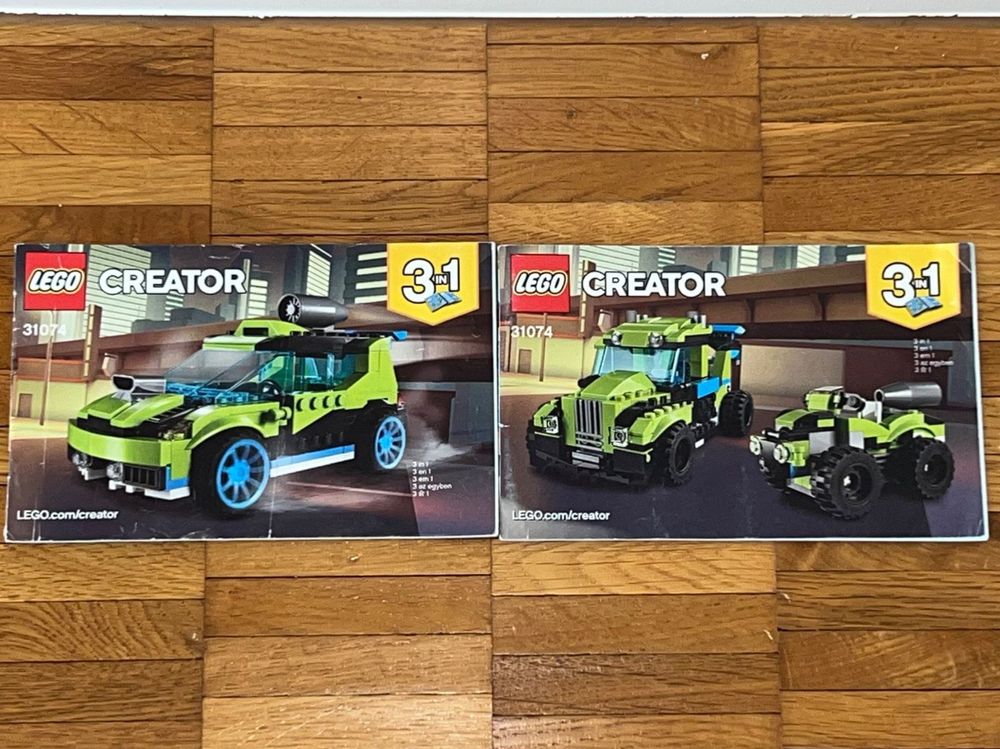 LEGO Creator 31074 Rocket Rally Car 3 in 1 Set (Gebraucht) in ...