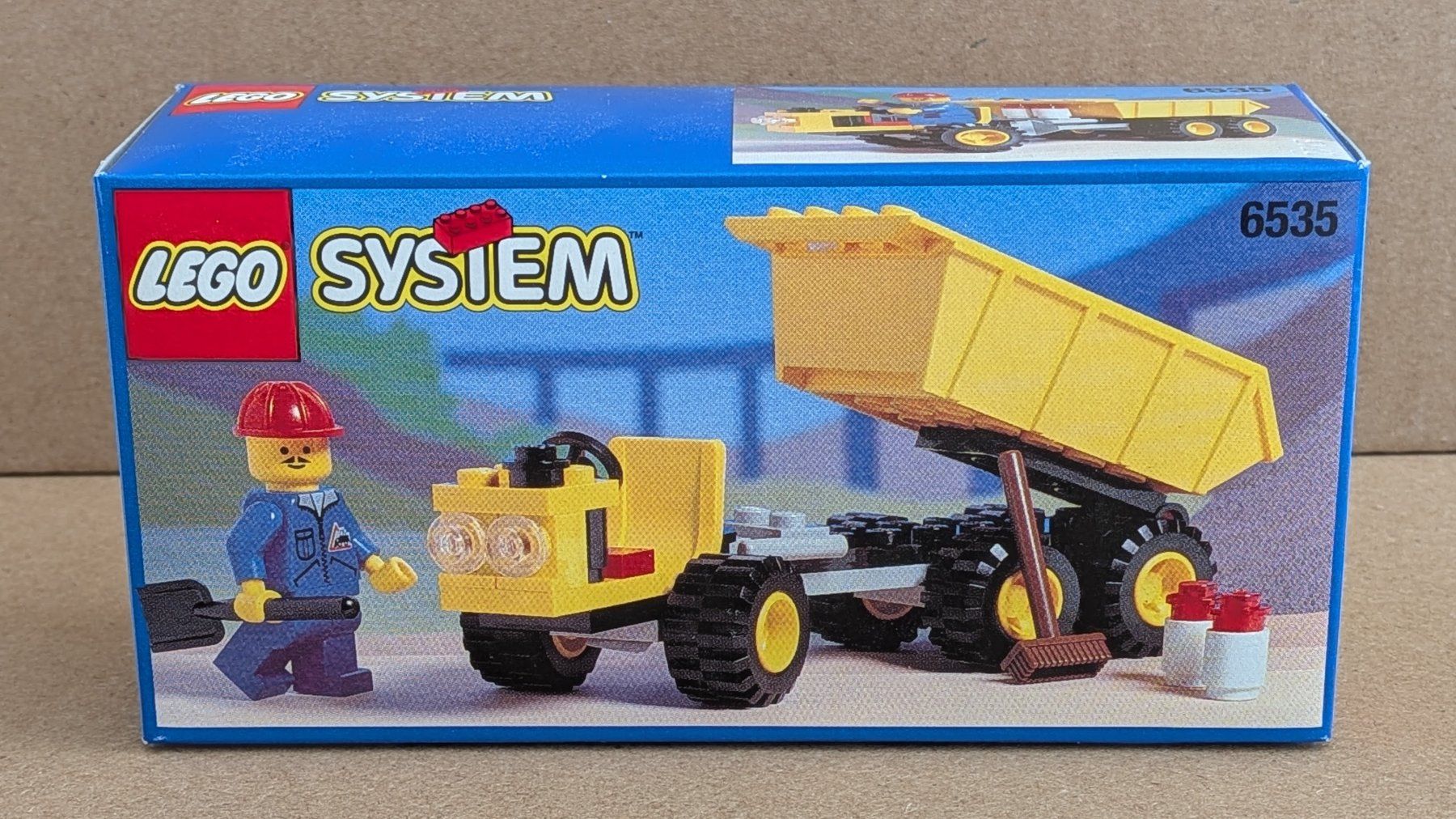 Lego Giocattoli: LEGO System 6535 Dumper von 1995 – Nuovo e nell'imballaggio originale da Zürich venduto da Nurtak