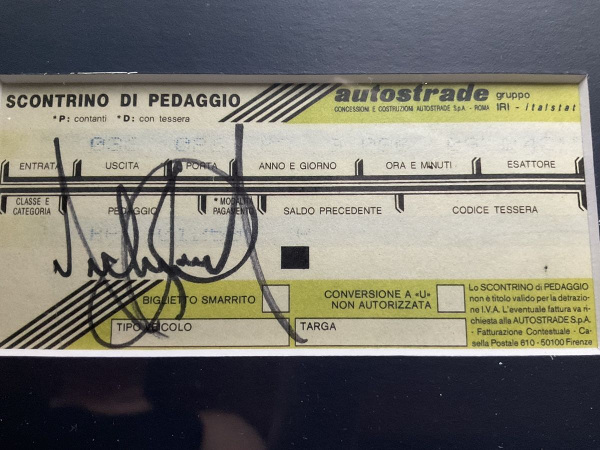 Autografi: Michael Jackson original Autogramm in person – Nuovo (secondo la descrizione) da Hittnau venduto da workaholic60 1