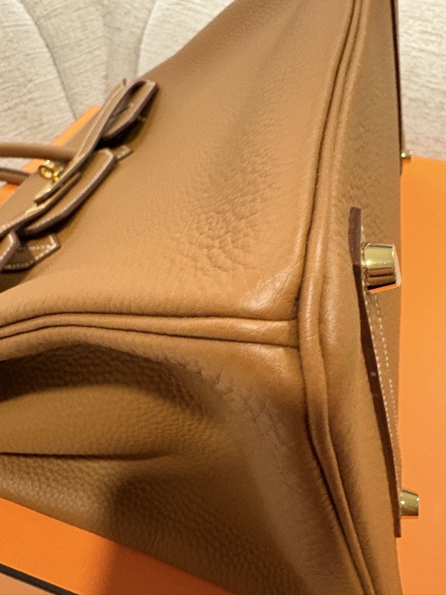 Hermès Borse da donna: Hermes Birkin 35 gold retourne – Nuovo (secondo la descrizione) da Kilchberg ZH venduto da cruella 8
