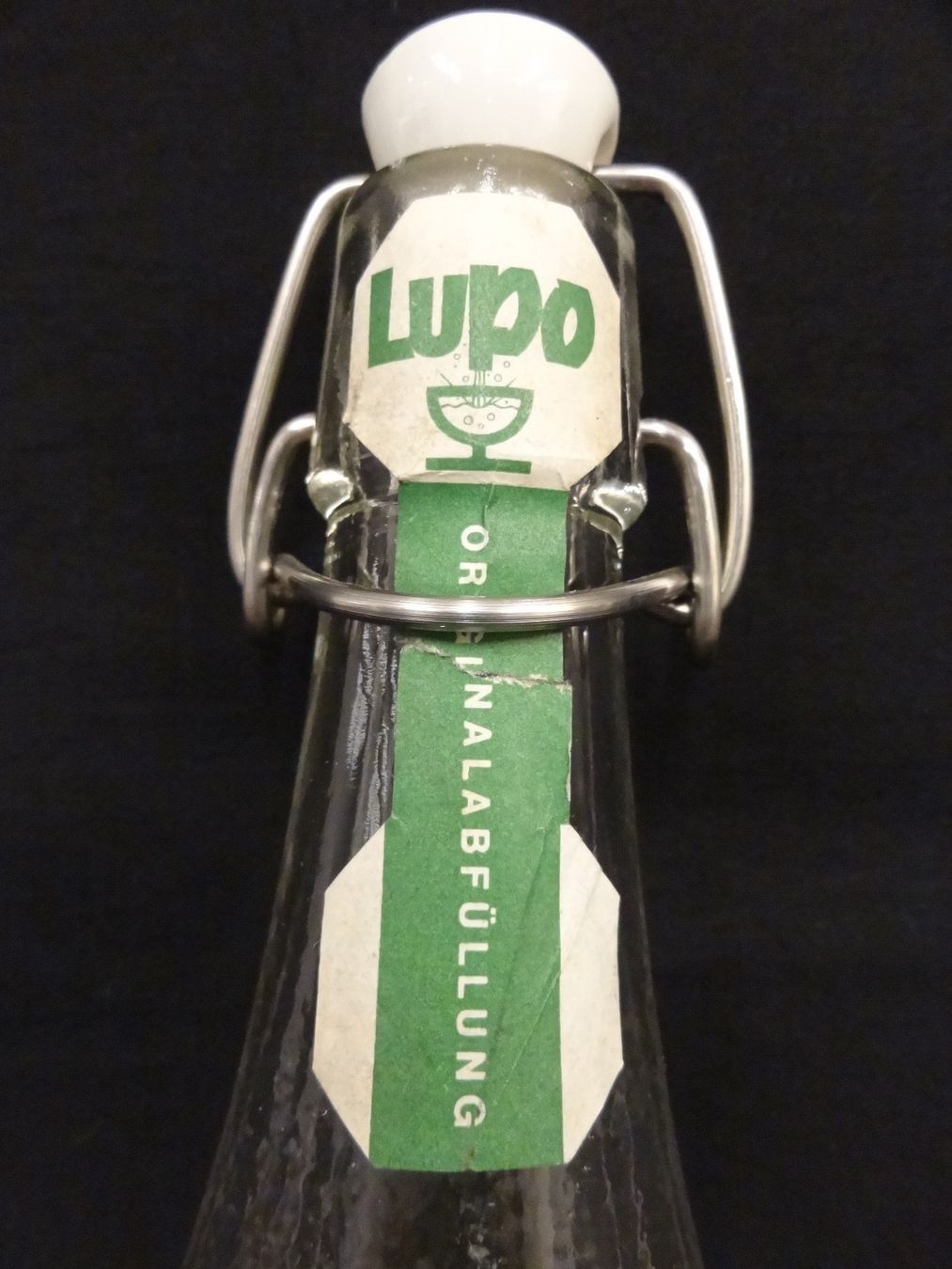 Verres, cruches & bouteilles: alte Flasche LUPO LIMONADE 1963 – D'occasion à Kerzers par Flaschenposten 5