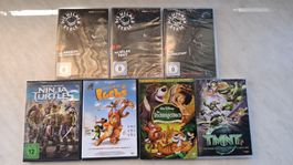 7 DVDs für Kinder (Die wilden Kerle, Dschungelbuch etc)