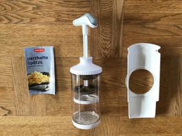 Betty Bossi Spaetzli-Blitz weiss mit Rezeptheft, neuwertig