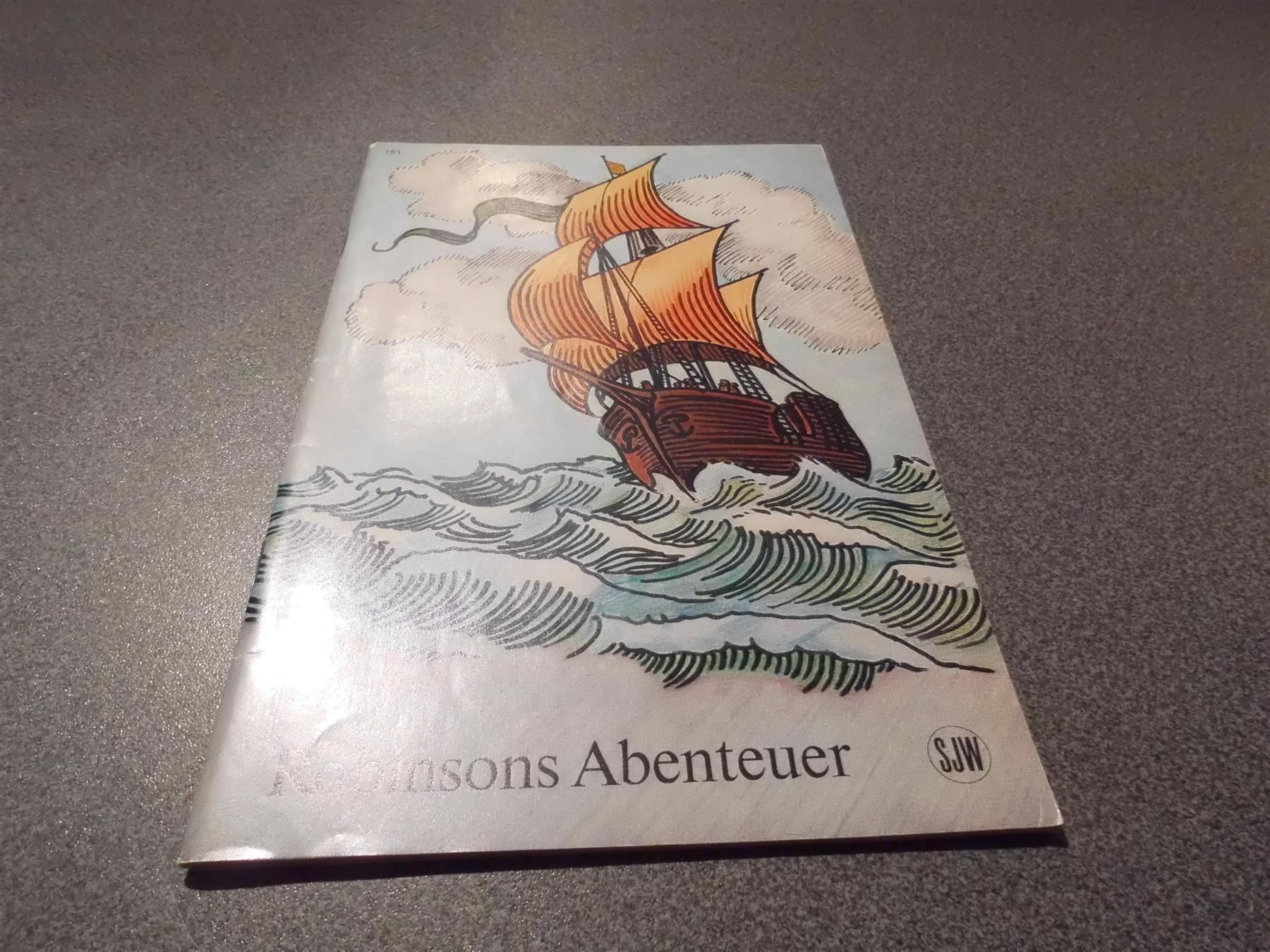 Libri: Robinsons Abenteuer, SJW 151 – Usato da Zürich venduto da abraxas1291