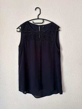 Damen Top ONLY dunkelblau, Gr. 40 NEU