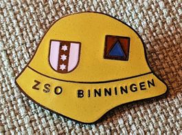 L435 - Pin Zivilschutz Helm ZSO Binningen bei Basel
