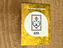 Panini FIFA World Cup 2026 Sticker Korea KOR 1