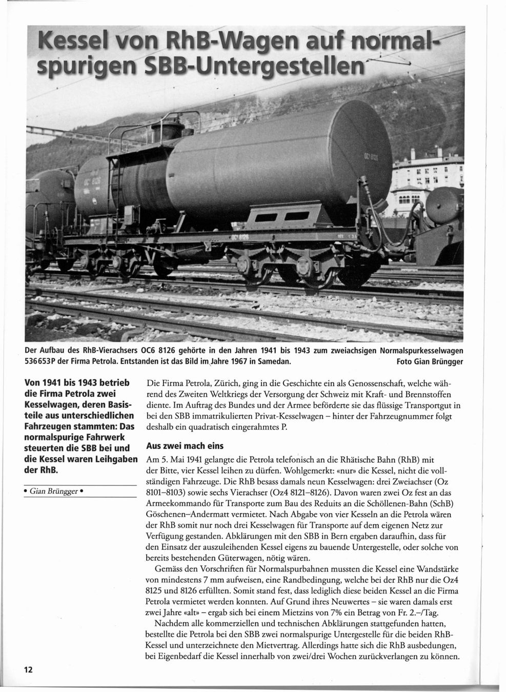 Riviste & Magazine: Semaphor Klassiker der Eisenbahnen Nr. 58 Sommer 2018 – Usato da Köniz venduto da vasco013 6