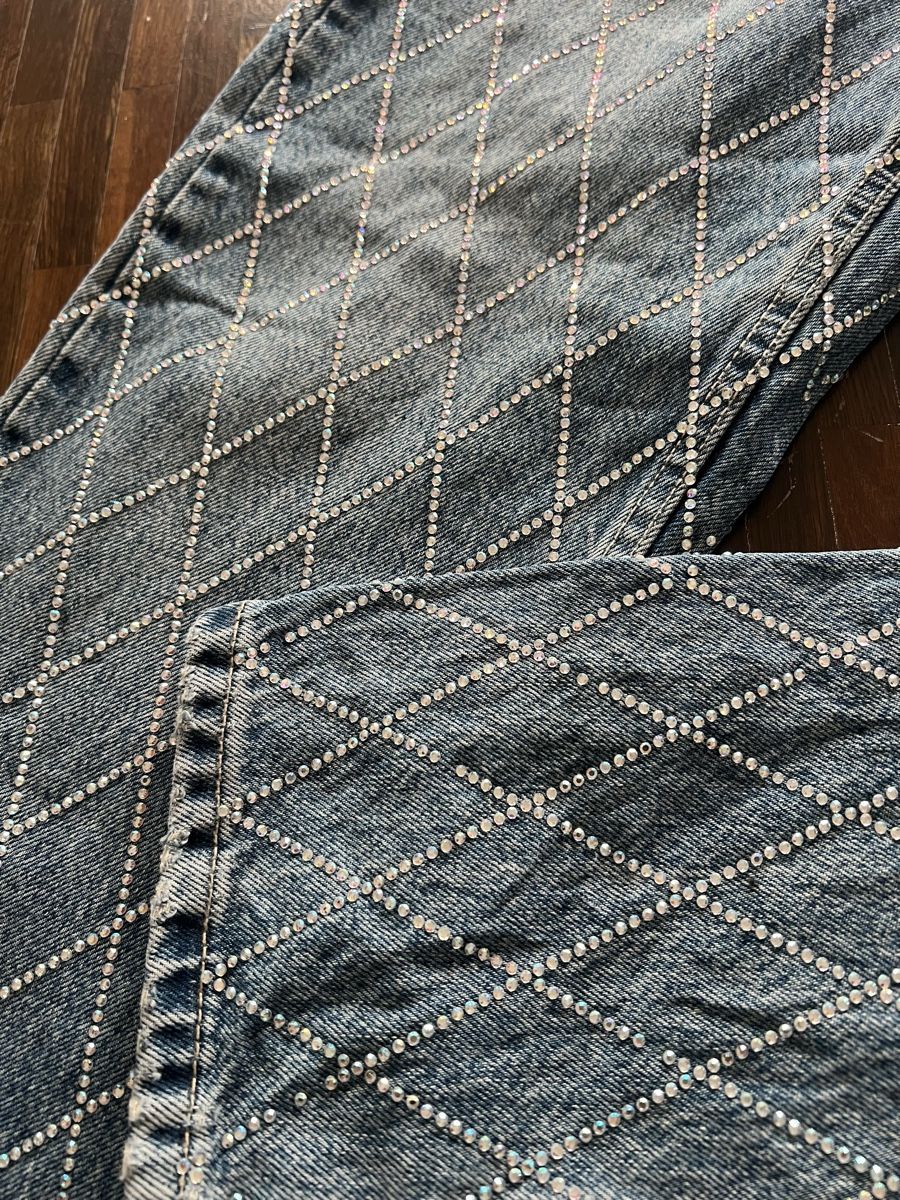 Zara Jeans: Zara Glitzerhose – Nuovo (secondo la descrizione) da Baar venduto da Lila2006 1