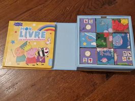 Peppa Pig Mon Livre Cubes Hachette 9 Würfel komplett