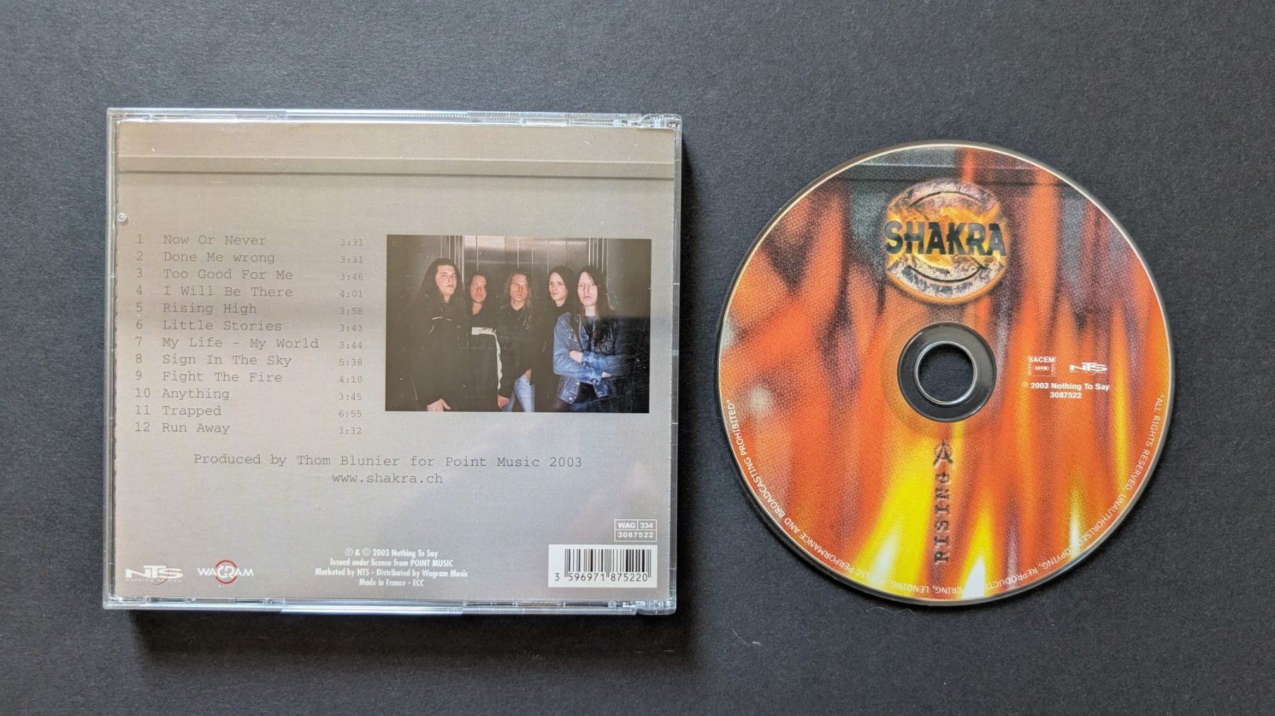 CDs: Shakra | Rising | CD – Gebraucht aus Bottmingen von dan_c5wb 1