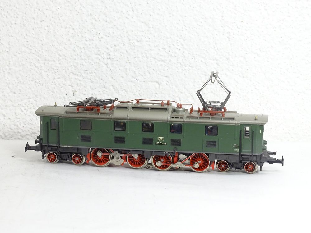 Märklin 3366 Elektrolok BR152 034-5 DB, Grün, H0,WS/AC (Gebraucht) in ...