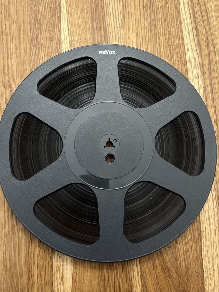 Revox Apparecchi a nastro: Revox Kundstoffspule Bespielt 18cm – Usato da Biberen venduto da eli-ko59